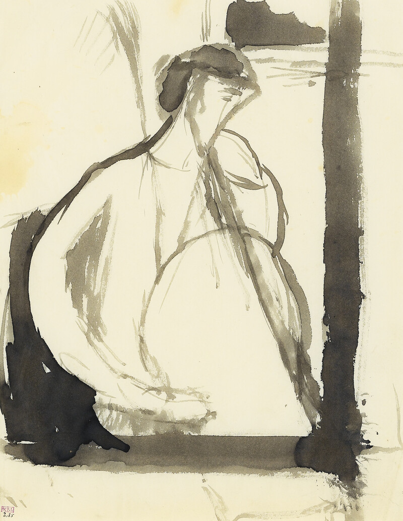 Portrait of Henri Laurens (Second Version) (variant 1) by Amedeo Modigliani