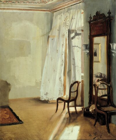 Balcony Room (Der Balkonraum) by Adolph Menzel