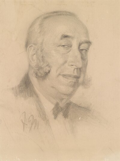 Portrait of a Man by Adolph Menzel
