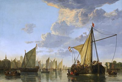 The Arrival of Frederick V of the Palatinate at Dordrecht by Aelbert Cuyp