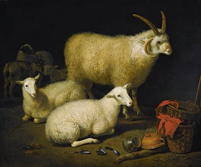 Interior of a Stable by Aelbert Cuyp