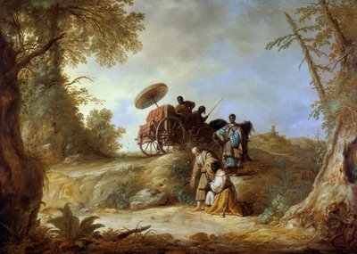 Saint Philip Baptizing the Ethiopian Eunuch by Aelbert Cuyp