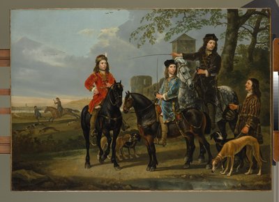 The Riding Lesson by Aelbert Cuyp