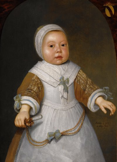 Portrait of a One-Year-Old Child by Aelbert Cuyp