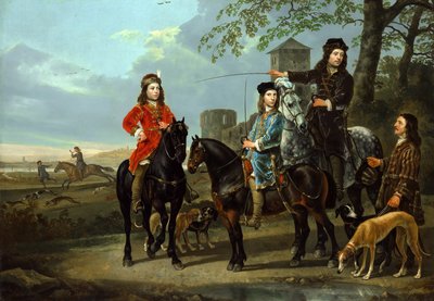 An Equestrian Portrait of Pieter de Roovere by Aelbert Cuyp