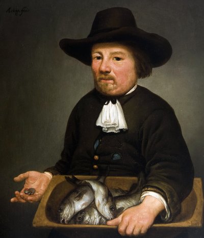 Portrait of a Fishmonger by Aelbert Cuyp