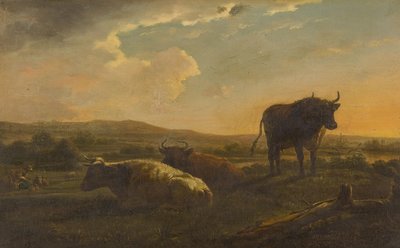 Three Cows in a Landscape by Aelbert Cuyp
