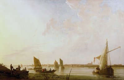 The Maas at Dordrecht ("The Large Dort") by Aelbert Cuyp