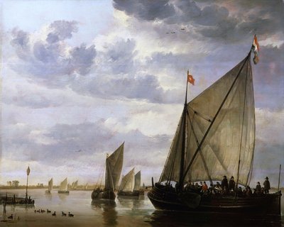 The Passage Boat by Aelbert Cuyp
