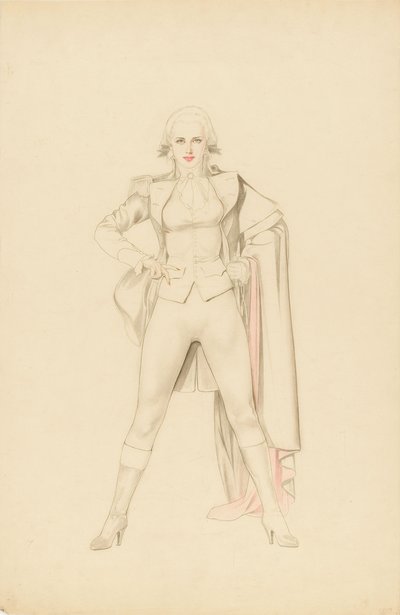 The Green Fan by Alberto Vargas