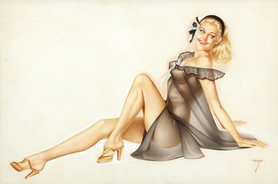 Bedroom Eyes by Alberto Vargas