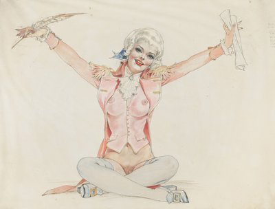 The Champagne Room by Alberto Vargas