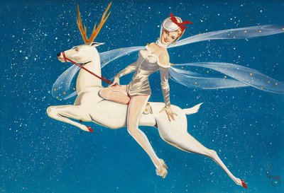 Portrait of the Artist by Alberto Vargas