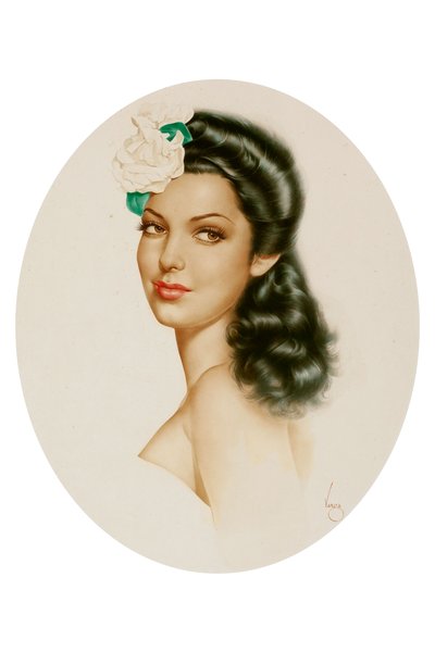 The White Flower by Alberto Vargas