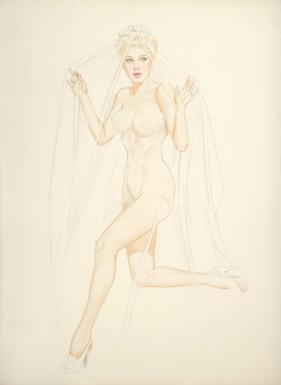 Army Pin-up No. 5 by Alberto Vargas