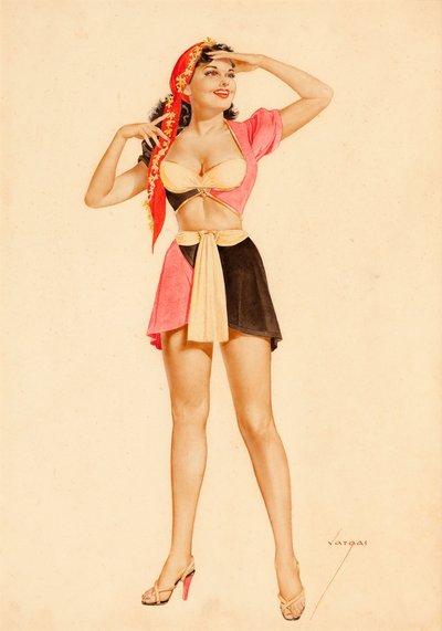 Home Front Honey by Alberto Vargas