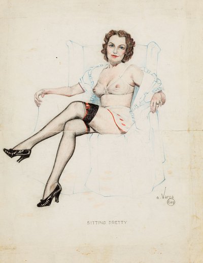 The Corsair Queen by Alberto Vargas