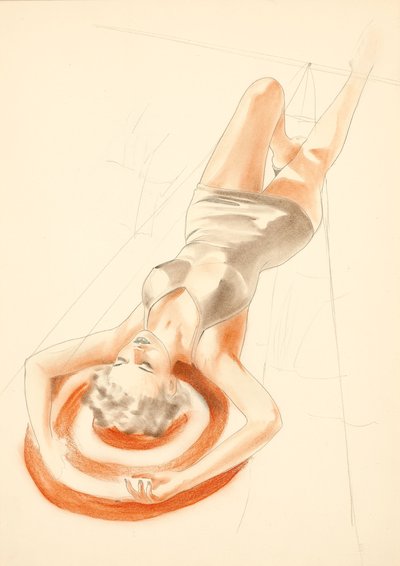 The Camouflage Cutie by Alberto Vargas