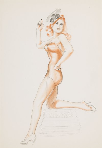 Varga Girl Calendar November by Alberto Vargas