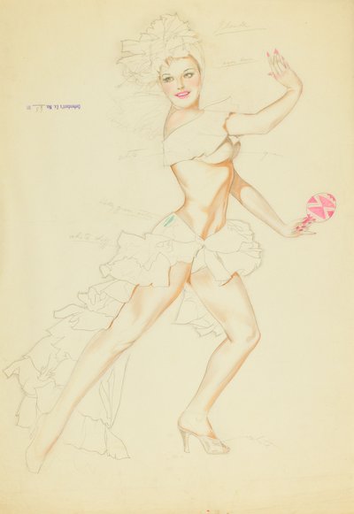 The Cigarette Advertisement by Alberto Vargas