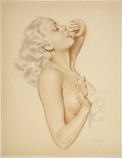Backstage at the Ziegfeld by Alberto Vargas