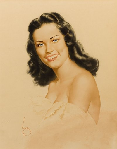 Portrait of Nita Naldi by Alberto Vargas