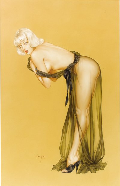 The Department Store Ad by Alberto Vargas