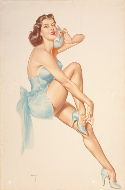 Portrait of a Dancer by Alberto Vargas