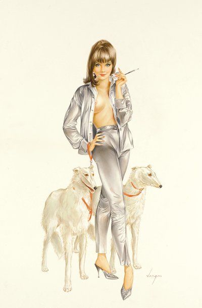 The Fashion Sketch by Alberto Vargas