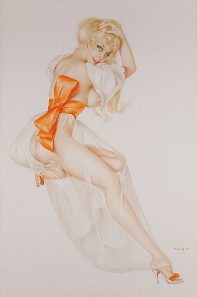 The Hat Advertisement by Alberto Vargas