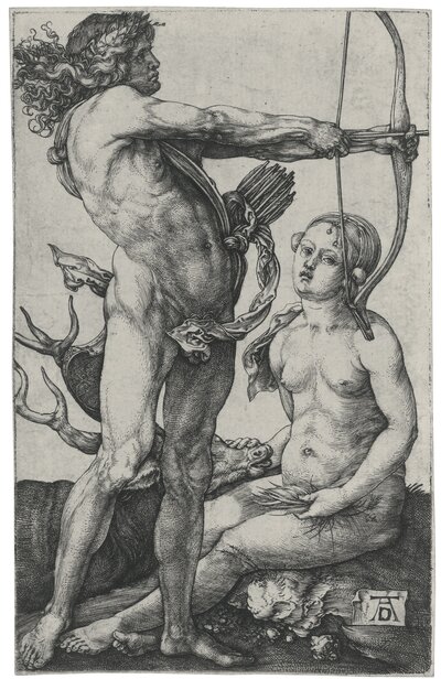 The Coronation of the Virgin (Life of the Virgin) by Albrecht Dürer