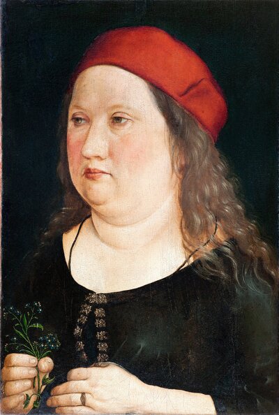 Portrait of Emperor Maximilian I by Albrecht Dürer