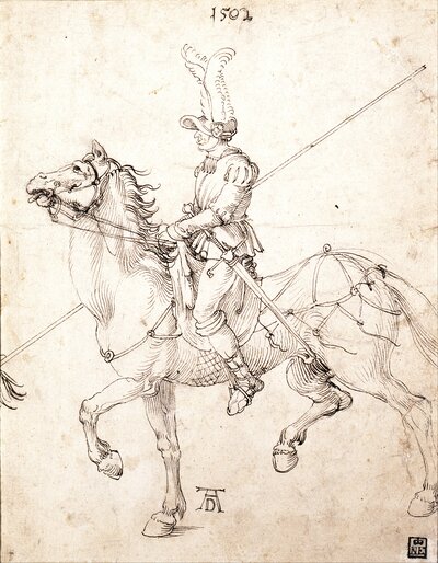 Portrait of Albrecht Dürer the Elder by Albrecht Dürer