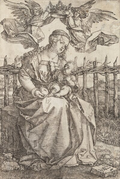 Samson Rending the Lion by Albrecht Dürer