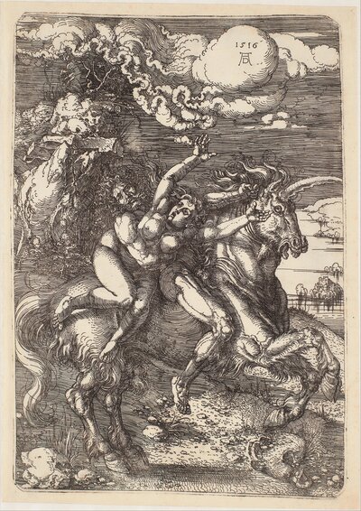 The Flagellation of Christ (Small Passion) by Albrecht Dürer