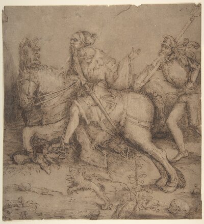Resurrection of Christ (Small Passion) by Albrecht Dürer