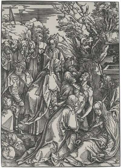 Ecce Homo (from Large Passion) by Albrecht Dürer