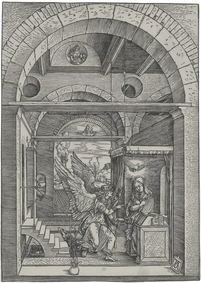 The Annunciation (Life of the Virgin) by Albrecht Dürer