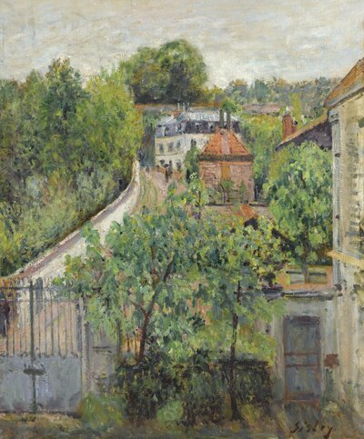 View of Sevres (1873) by Alfred Sisley