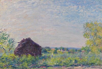 Haystack (La Meule, 1895) by Alfred Sisley