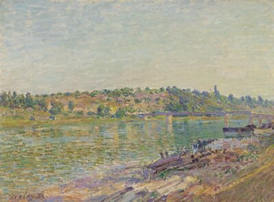 The Bridge at Sevres (Le Pont de Sevres) by Alfred Sisley