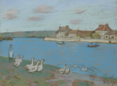 Impressionism 72 by Alfred Sisley
