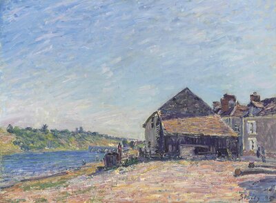 The Path to Les Pouilleux, Pontoise (1881) by Alfred Sisley