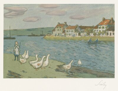 Impressionism 82 by Alfred Sisley