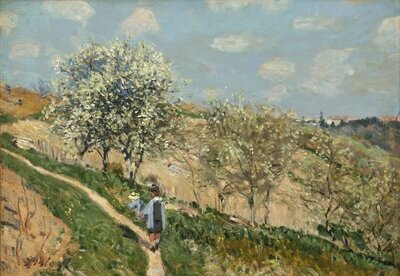 The Seine at Port-Marly (1875) by Alfred Sisley