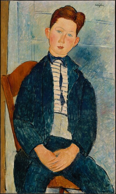 Portrait of Paul Alexandre (1909) by Amedeo Modigliani