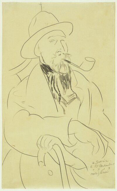 The Typographer (Pedro) by Amedeo Modigliani