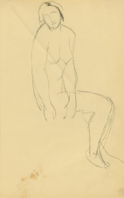 Young Woman (1910) by Amedeo Modigliani