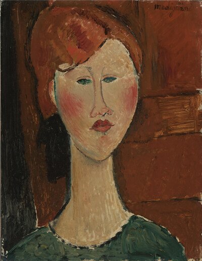 Caryatid (1912) by Amedeo Modigliani