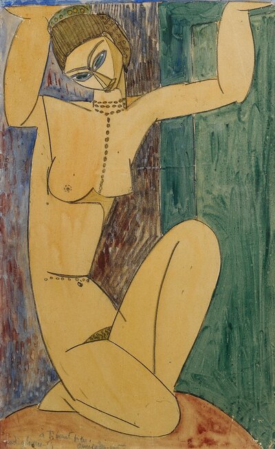 Bearded Man by Amedeo Modigliani